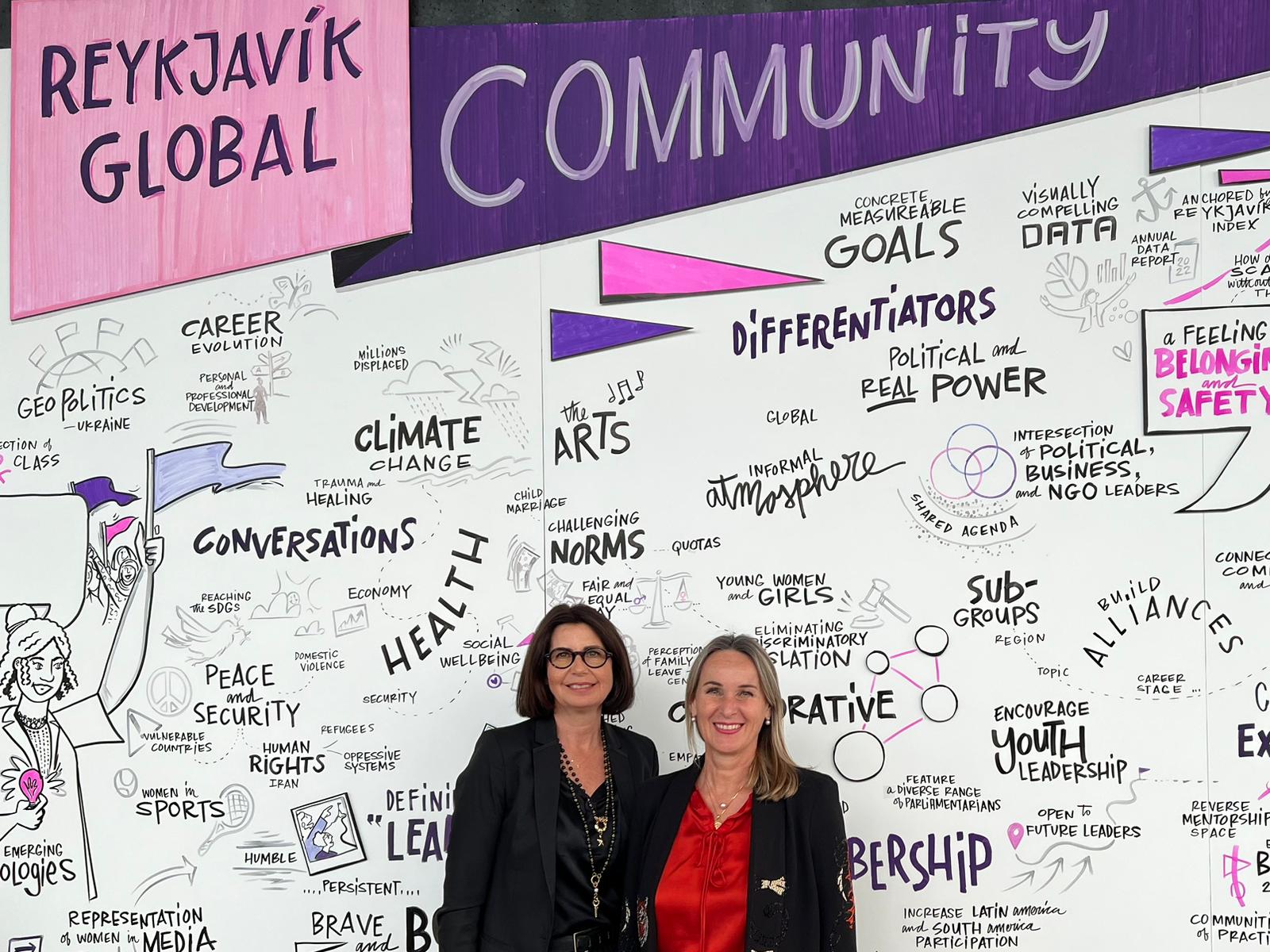 Reykjavik Global Forum Women Leaders Conseil National